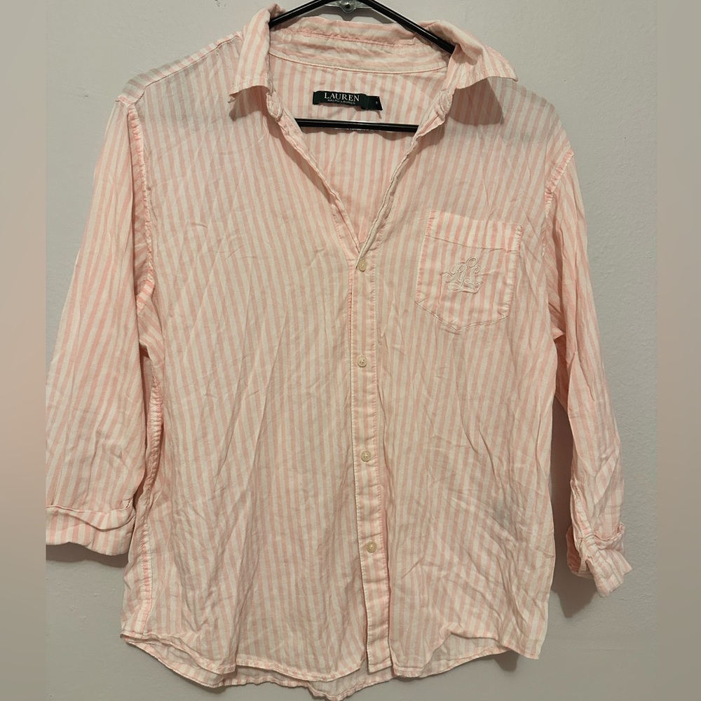 polo women's blouse size m